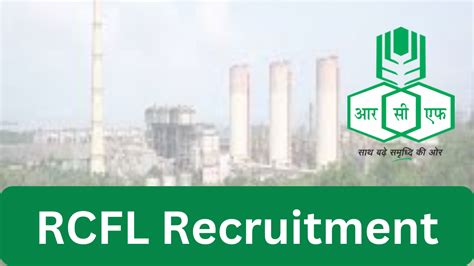 RCFL Recruitment 2024 Apply Online For Jobs Notification