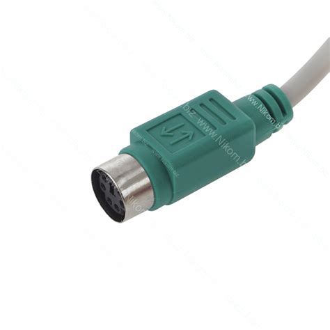 Адаптер штекер USB A - два гнізда PS/2