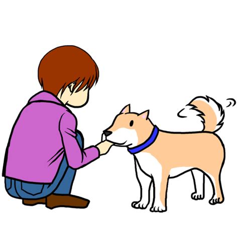 ことわざ 飼い犬に手を噛まれる 無料イラスト素材｜素材ラボ