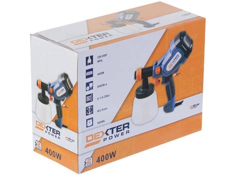 Обзор модельного ряда электрических краскопультов Dexter: 400 Вт и 600 Вт