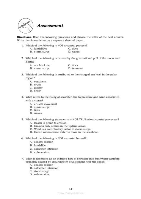 Earth and Life Science Module 19: Marine and Coastal Processes | SHS ...