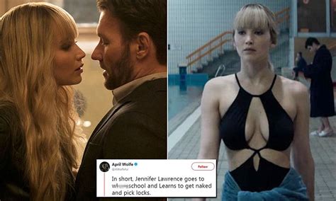 Red Sparrow Reviews Lawrence Gets Nude At Whore School Daily Mail Online
