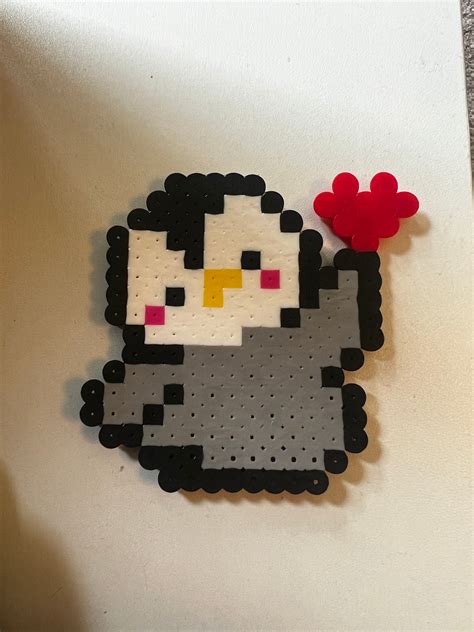 2d Perler Bead Penguin Etsy