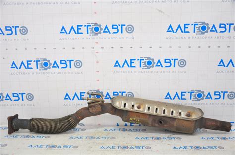 Приемная труба с катализатором VW Jetta 11-18 USA 2.0 трещина 5C0-253 ...