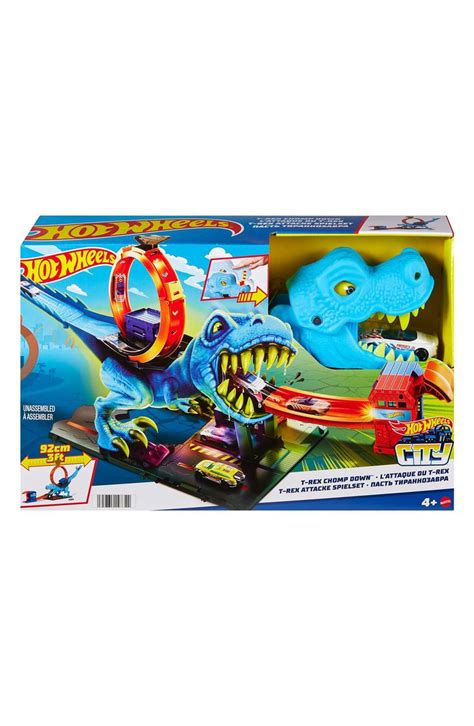 Mattel Hot Wheels City T Rex Chomp Down Playset Nordstromrack Hot Wheels Hot Wheels Toys