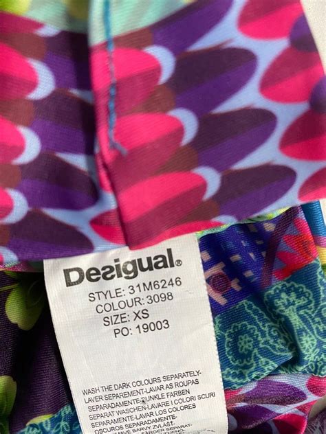 Desigual Bandeau Bikini Set Women S Fashion Swimwear Bikinis Swimsuits On Carousell