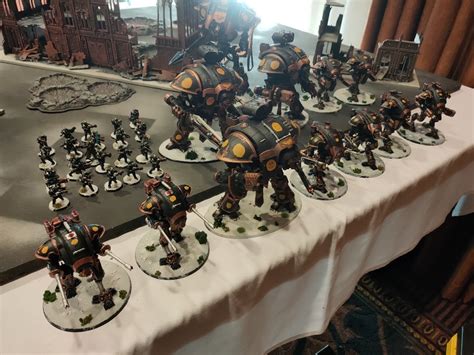 Imperial Knights And Adeptus Mechanicus Regimental Organization Of The