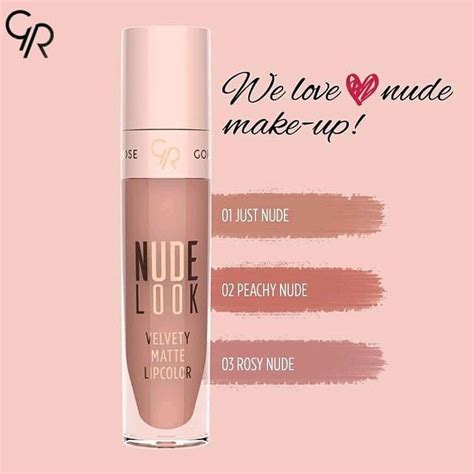 Golden Rose Помада для губ NUDE LOOK VELVETY MATTE Lipcolor тон 01 just nude купить на OZON по