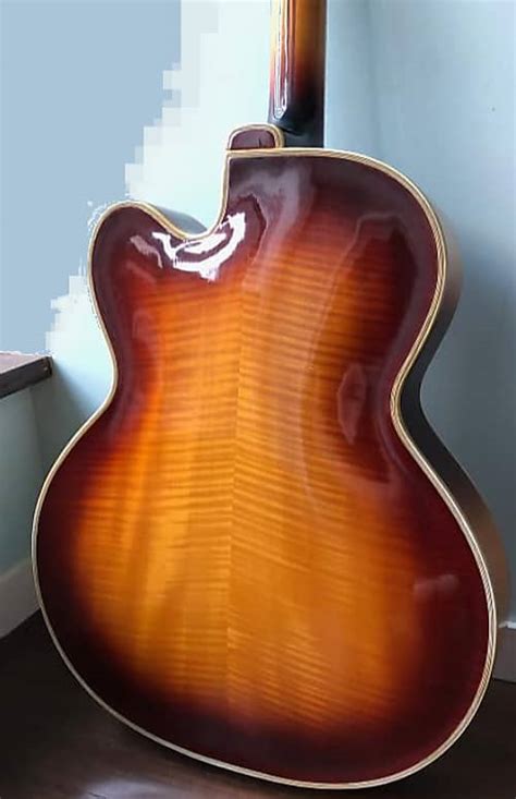 Albanus Archtop Circa 1957 1965 Sunburst Reverb