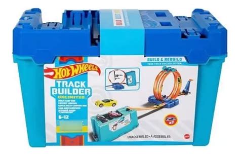Pista Hot Wheels Track Builder Multi Loop Box Env O Gratis
