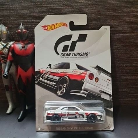 Jual Hot Wheels Gran Turismo Nissan Skyline Gt R R Shopee Indonesia