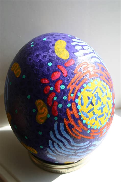 Angela Canada Hopkins' Blog: Painted Ostrich Egg Donation