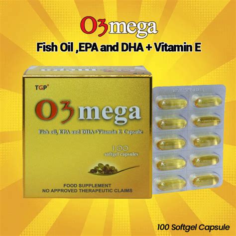 Box Omega Fish Oil Capsule Mg O Mega Box Softgel Capsules