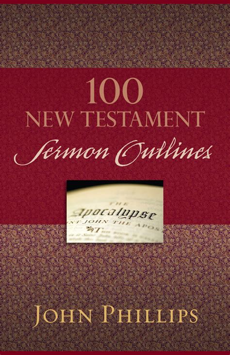 100 New Testament Sermon Outlines | Kregel