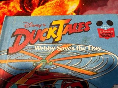 Disney S Wonderful World Of Reading Book Ducktales Webby Saves The