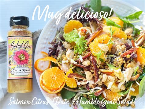 Salmon Citrus Salad Salad Girl Organics