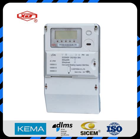 Three Phase Smart Card Prepayment Energy Meter Power Meter China