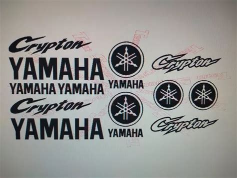 Yamaha Crypton 110 Set De Calcomanías Stickers No Bws en venta en