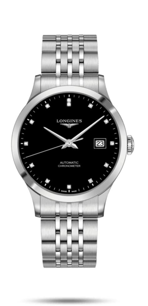 longines record chronometer mens   watchmaxx