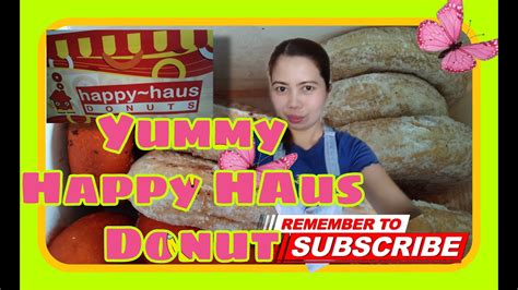 Happy Haus Donuts First Tastefood Review Youtube