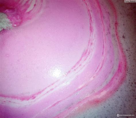 Бомба для ванны Lush ПИНК / THINK PINK - «Блестящая бомбочка от Lush в ...