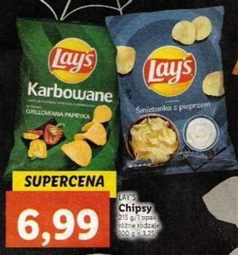 Promocja Lay S Chipsy 215 G W Lidl