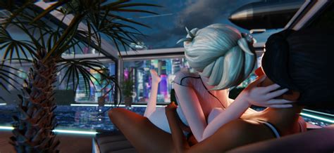 Mercy Having Some Fun With Pharah Mercy Pharah Overwatch Licking Pussy Licking Boobs Sexy Horny