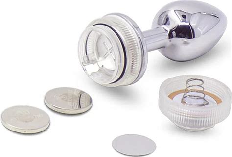 Plug Anal Sexy Import Led 13 Cores Tamanho Grande Beleza Na Web