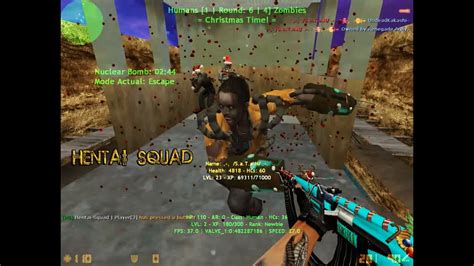 HS Zombie Escape Hentai Squad FPS FastDL Gameplay M Rohaan Gaming YouTube