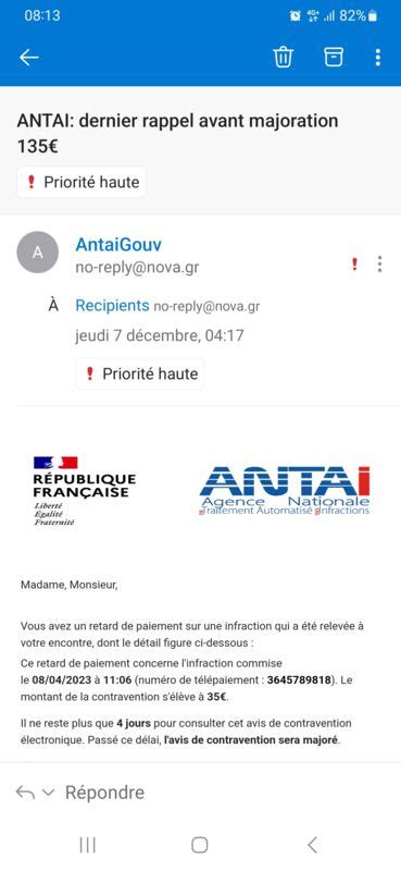 No Reply Nova Gr Signalements Commentaires