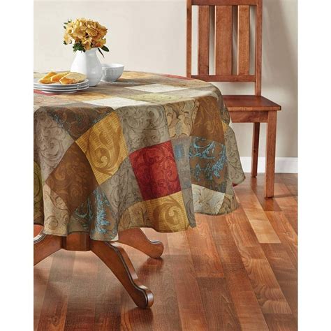 Mainstays Tuscany Fabric Multiple Sizes Tablecloth