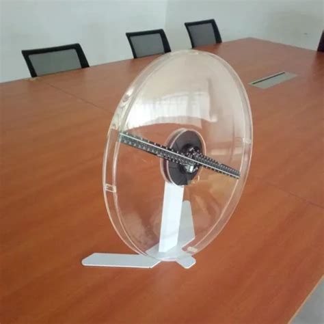 Patent D Naked Eye Holographic Display Fan Hologram Advertising Machine Ultra Thin In The