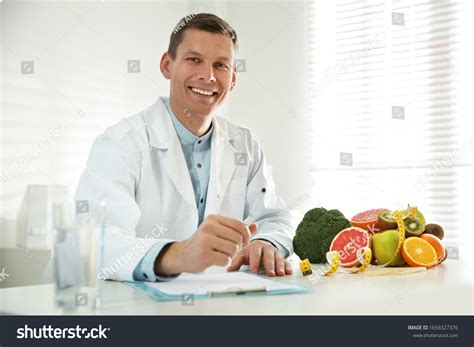 male dietitian   royalty  licensable stock