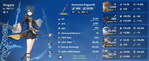 Xingqiu Build Help Rgenshinimpact
