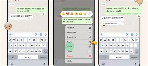 Whatsapp Lan A Novo Recurso Para Editar Mensagens Enviadas