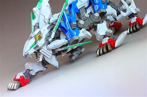 Custom Build Liger 00 Double Zero Gundam X Zoids Gundam Kits