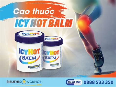 Icy Hot Balm H Tr Gi M T Nh Tr Ng Au Nh C X Ng Kh P