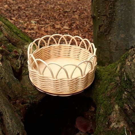 DIY Basketry Kit for Beginners Round Basket Rattan/centre Cane/reed ...