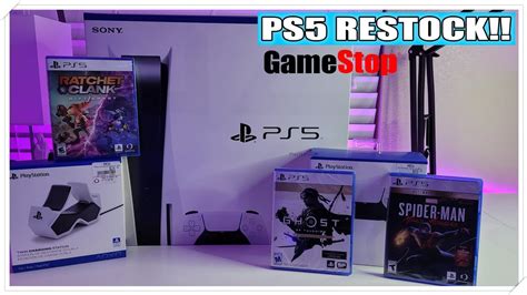 Finally Got A Ps5 Gamestop Ps5 Restock Bundle Youtube