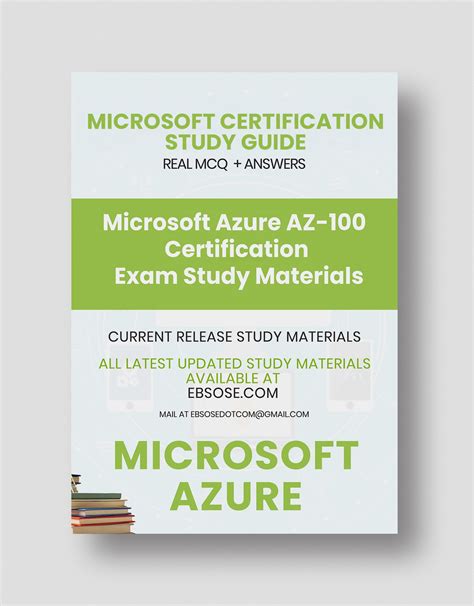 Microsoft Azure AZ-100 Certification Exam Study Materials – Ebsose