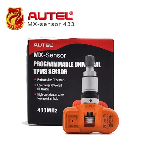 Pcs Lot Autel Mx Sensor Mhz Programmable Universal Tpms Sensor