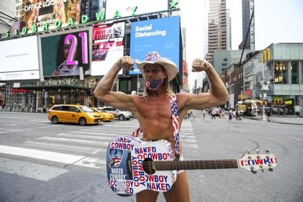Naked Cowboy Costumed Character Poses Photo Editorial Stock Photo Stock Image Shutterstock