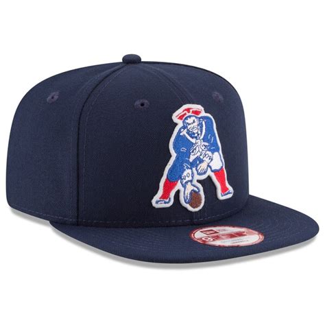 New England Patriots New Era Retro Logo Original Fit 9FIFTY Snapback ...