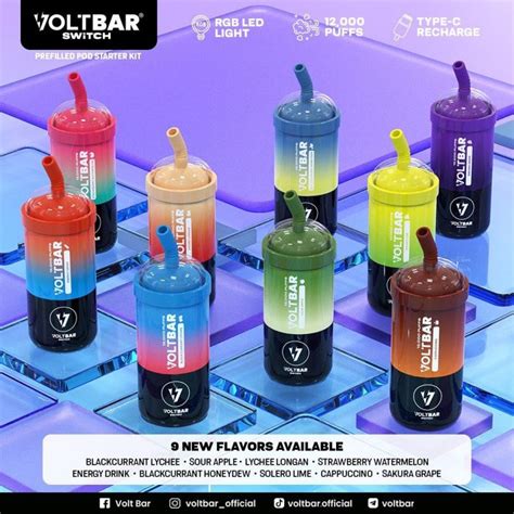 Original Voltbar Switch Rgb Led Light Flavor Prefilled Lazada