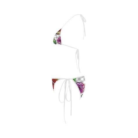 Modern Pattern Custom Bikini Swimsuit ID D