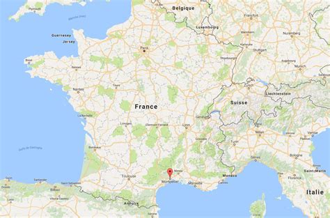carte de montpellier decouvrir la ville de montpelleir sur une carte