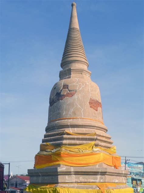 Wat Yai Chai Mongkol Is Situated To The Southeast Of The City