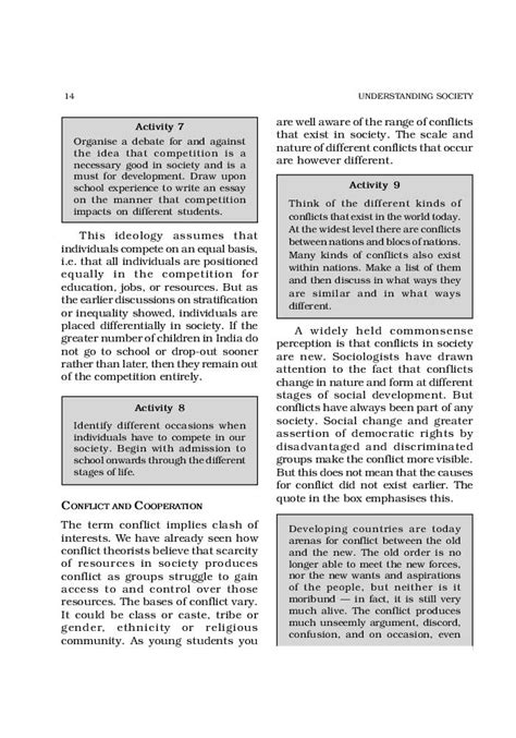 Ncert Book Class Sociology Understanding Society Chapter Social