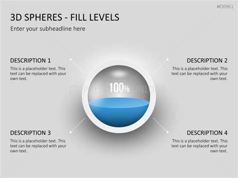3d Spheres Fill Levels Powerpoint Templates Presentationload