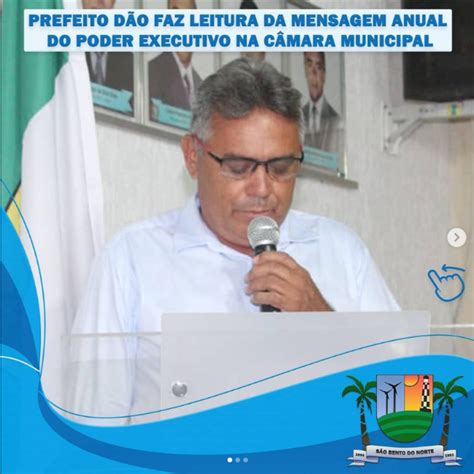 Prefeitura Municipal De S O Bento Do Norte Prefeito D O Faz Leitura